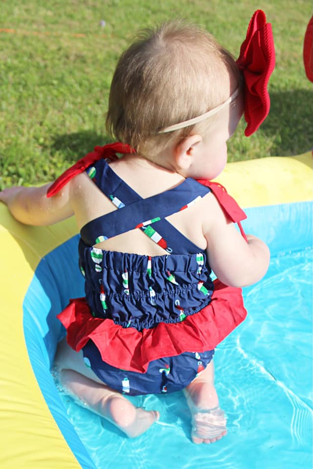 Girls Bobber 1pc Swim