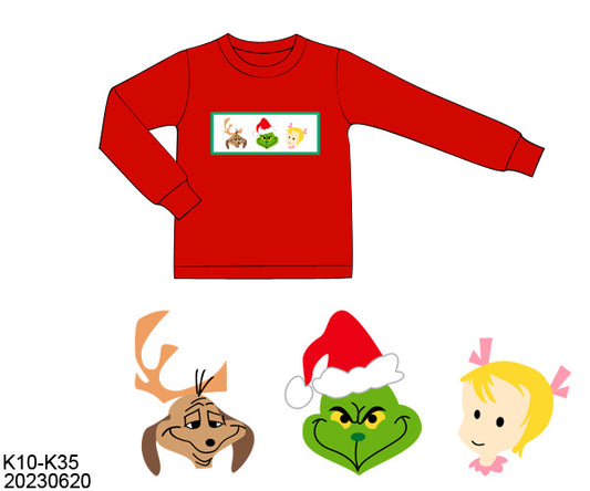 Christmas Smock Shirt