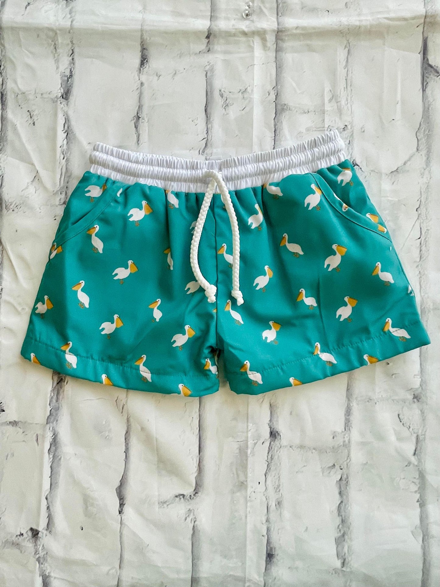Boys Pelican Trunks