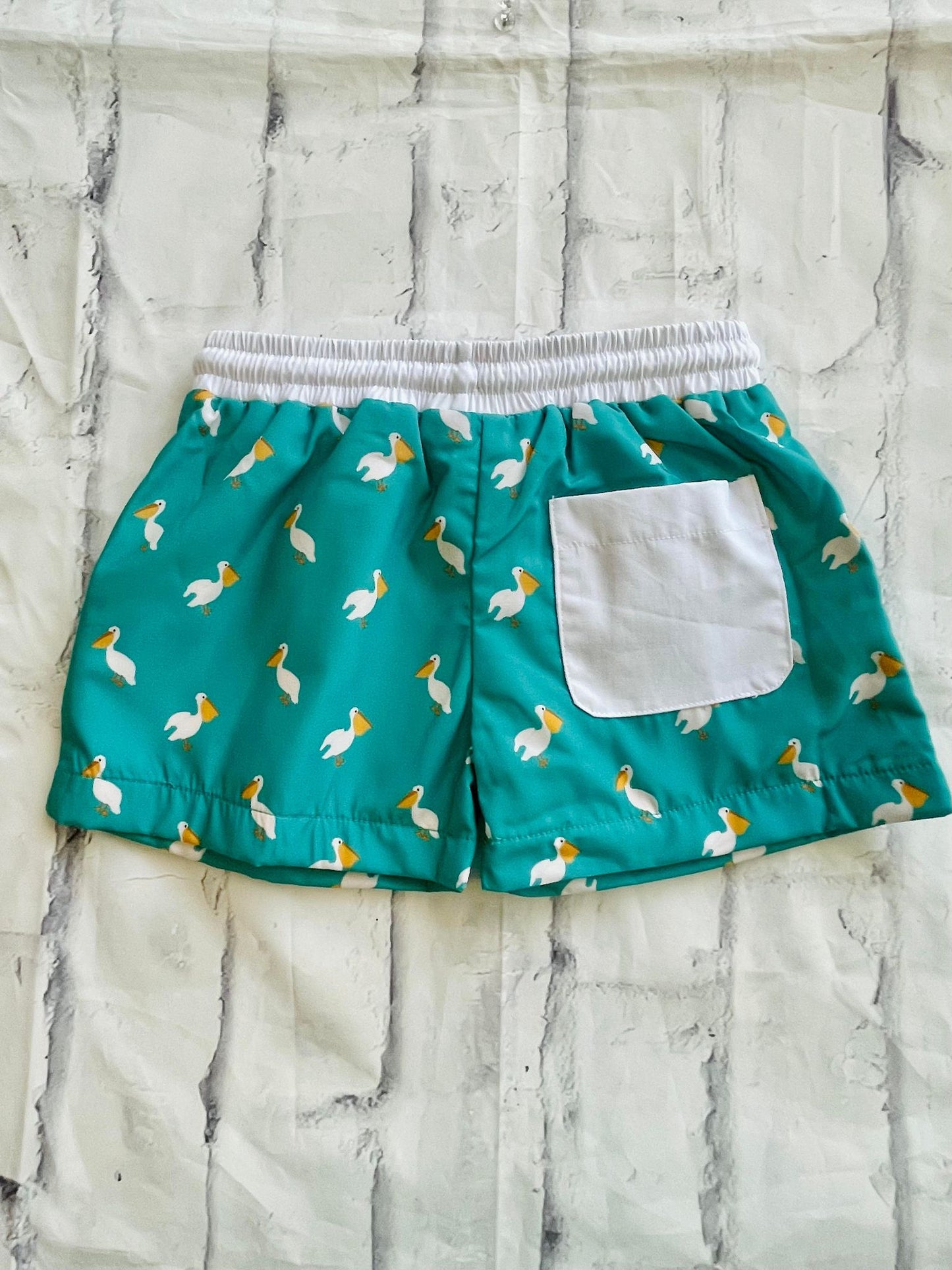 Boys Pelican Trunks