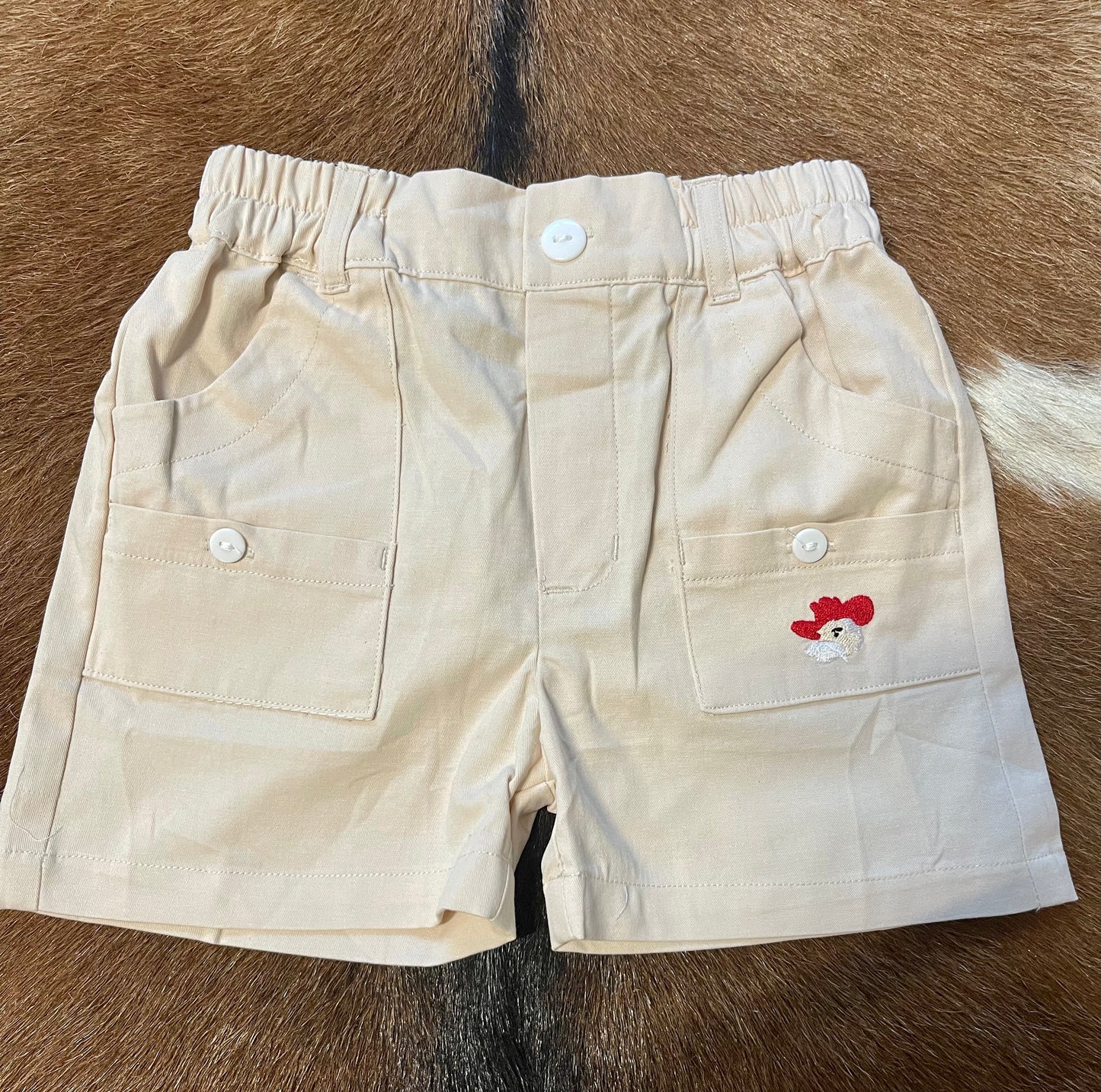 Rebel Khaki Shorts